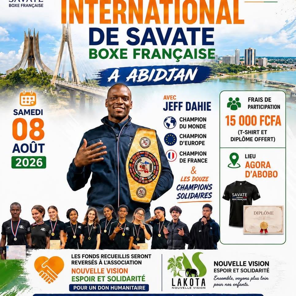 STAGE INTERNATIONAL SAVATE BOXE FRANÇAISE 